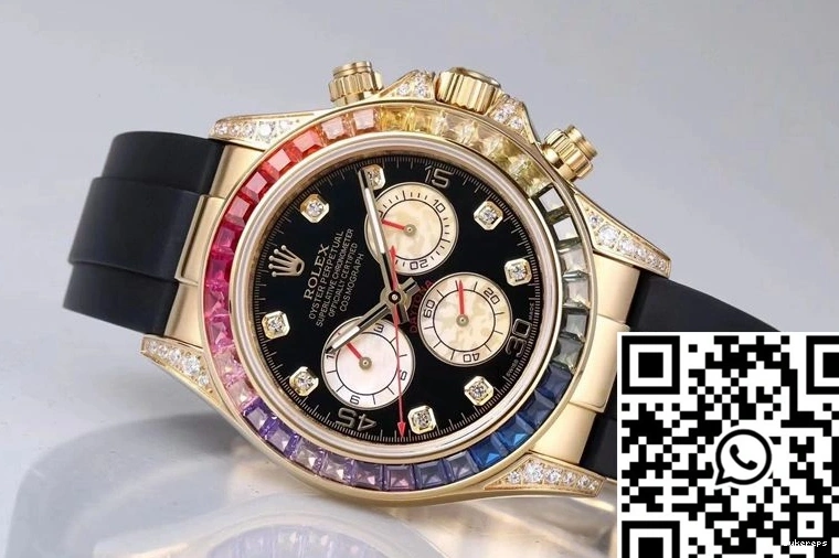 BL Factory Gold Rolex 116598RBOW Daytona Yellow 0228